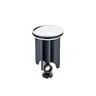 Bouchon vidange lavabo universel cuivre chromé plat… – vue 2