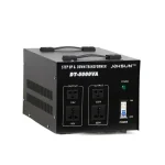 transformateur puissance 5000W 7500W 10000W convertisseur tension 220V 110V monophasé autotransformateur toroïdal refroidissement naturel boîtier métallique prises universelles