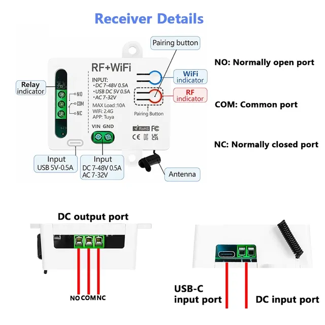 Smarthome WiFi + RF télécommande sans fil commutateur… – vue 6