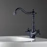 Robinet de salle de bains européen rétro en laiton – vue 2