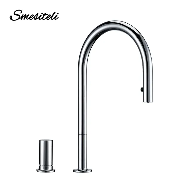 Robinet de cuisine et salle de bain monté sur le pont – vue 3