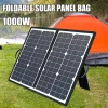 Kit complet de panneaux solaires extérieurs 1000W, centrale solaire pliable, générateur Portable, chargeur 18V pour voiture, bateau, caravane, Camping