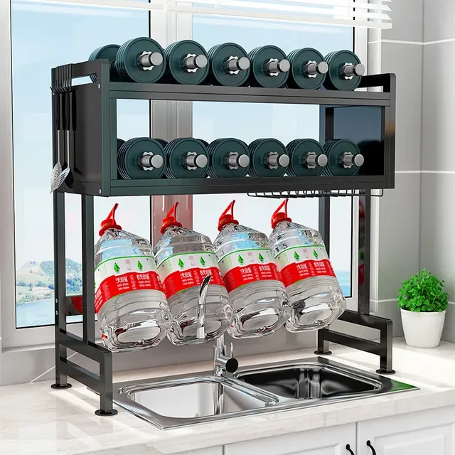 Rangement d'évier de cuisine avec porte – vue 3
