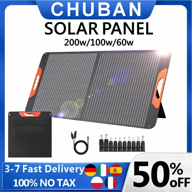 Panneau solaire pliable Portable 200W
