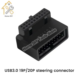 Connecteur d'adaptateur de tête de carte mère d'ordinateur USB 3.0 19…