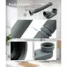 Tuyau de Vidange Flexible pour Baignoire et Douche – vue 2