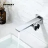Robinet de lavabo de salle de bains en laiton noir – vue 6
