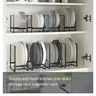 Rangeassiettes modulable métallique noir vertical… – vue 6
