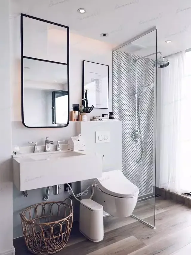 Robinet thermostatique mural laiton chromé style… – vue 2