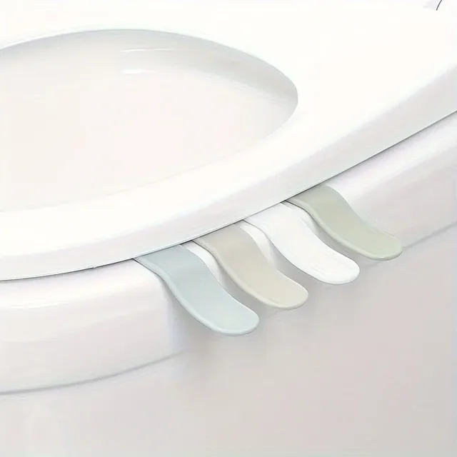 Lève-couvercle de toilette hygiénique et poignée de siège – vue 2