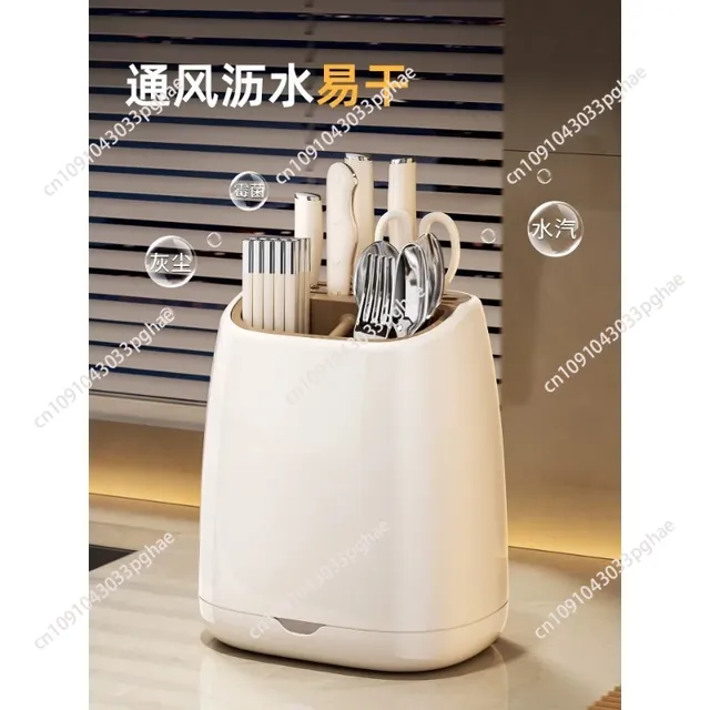 Organiseur compact plastique rigide beige crème brillant… – vue 5