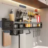 Organisateur de cuisine étagère murale support de… – vue 1