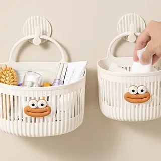 Mignon panier de rangement mural multi-fonctionnel cuisine salle de…