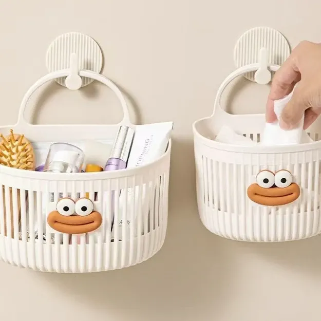 Mignon panier de rangement mural multi-fonctionnel…