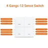 Commutateur intelligent ZigBee 4 gangs scénario 12 scène… – vue 3