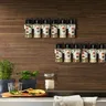 2 pcs/Set Blanc Rack De Stockage De Cuisine… – vue 3