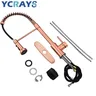 YCRAYS robinet de cuisine à ressort en cuivre rouge or… – vue 4
