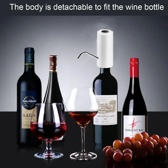 Aérateur de vin électrique automatique à une touche – vue 6