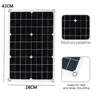 Kit de panneau solaire USB avec contrôleur 100A – vue 2