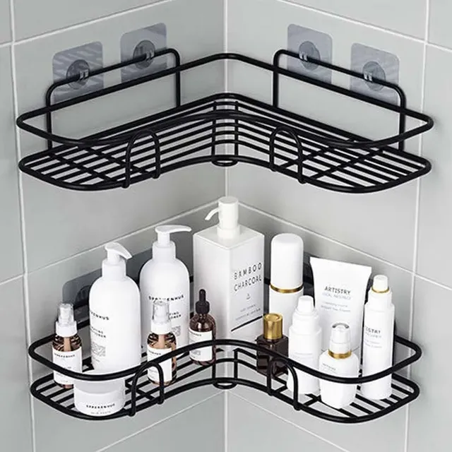 Étagère murale autocollante sans perçage angle douche… – vue 2