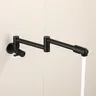 Robinet mural noir – vue 6