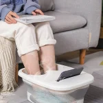 Bain de pieds pliable, seau de Massage, seau de trempage, bassin pliant, seau de bain de pieds, Sauna domestique, baignoire de pédicure