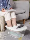 Bain de pieds pliable