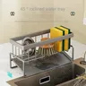 Étagère cuisine acier inoxydable chromé double niveau… – vue 5