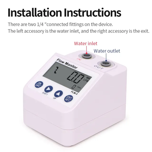 Purificateur d'eau débitmètre capteur de débit Durable… – vue 4