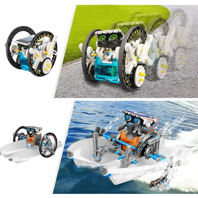 Kits de robots solaires 13 en 1 – vue 4