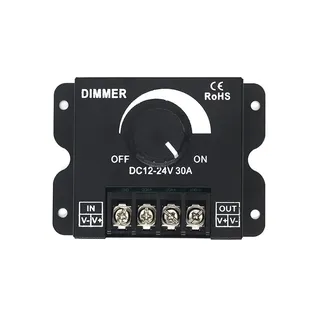 DC 12 V-24 V LED variateur 30A 360 W régulateur de tension contrôleur…