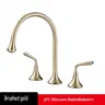 Becola Robinet de lavabo de salle de bain avec double… – vue 3