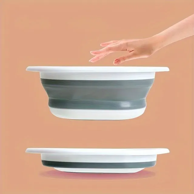 Bol pliant bain de pieds lavabo Portable pour voyage bol… – vue 4