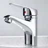 Robinet de lavabo de salle de bains chromé – vue 5