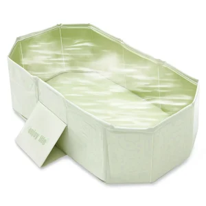 Baignoire pliable pour bébé, baignoire Portable pour tout-petits, lavabo de douche, baril de bain thermique sûr et sécurisé de 2 couleurs pour enfants