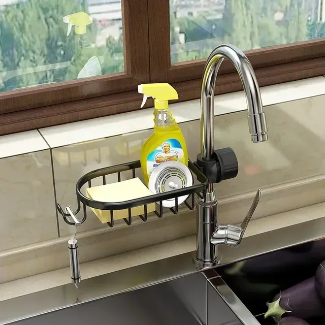 Support de rangement pour robinet de salle de bains – vue 3