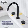 Mate robinet de lavabo noir – vue 2