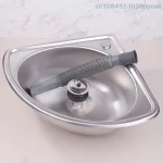 Évier de cuisine RV en acier inoxydable, 1 pièce, lavabo de salle de bains, coin de légumes de camping-car, Bar en acier, petit bol simple, baignoire tombante