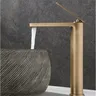 Mitigeur lavabo vasque monocommande bronze antique bec… – vue 2
