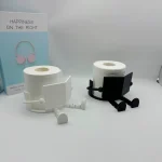 Porte-papier hygiénique amusant, pratique et artistique avec conception à articulations réglables, adapté au bureau, à la salle de bain à domicile ou à n&rsquo;importe quel toilettes