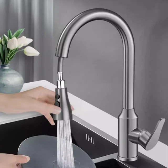 Robinet d'évier de cuisine extractible – vue 5