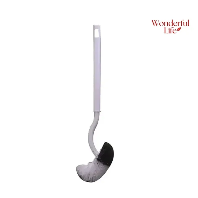 Brosse courbe de toilette murale de type S – vue 4