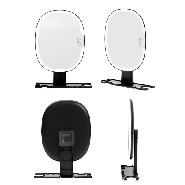 Miroir douche antibuée éclairage tactile réglable trois… – vue 5