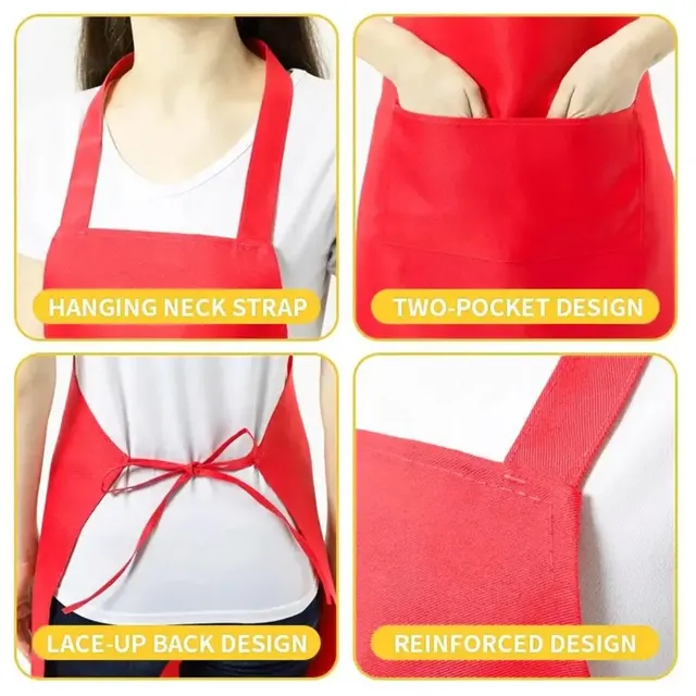 Tablier cuisine réglable unisexe imperméable anti… – vue 4