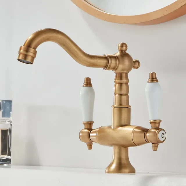 Robinets de lavabo robinets de salle de bains en laiton… – vue 6
