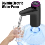 Distributeur d&rsquo;eau automatique Portable, bouteille de gallon, interrupteur de boisson, chargement USB, bouton de commande tactile, pompe à eau électrique