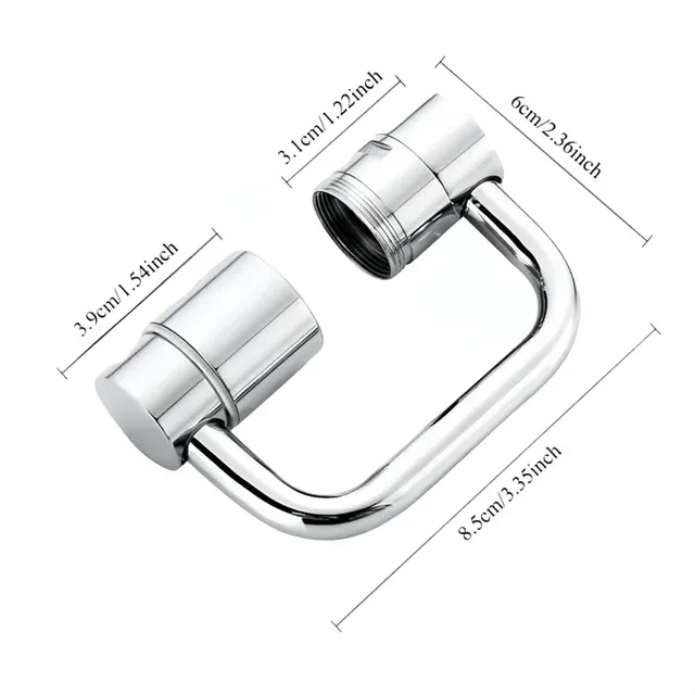 Complet 1080 ° Extension de robinet de cuisine pivotante… – vue 5