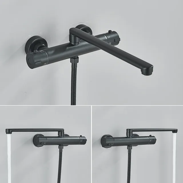 Système de douche thermostatique pour baignoire – vue 5