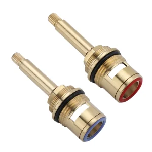 Vannes robinets en laiton cartouches disque tige céramique pour robinet cuisine à eau froide chaude Vannes robinets en laiton cartouches disque tige céramique pour robinet cuisine à eau froide chaude