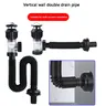 Ensemble de tuyaux de Drainage anti-odeur pour lavabo en… – vue 2